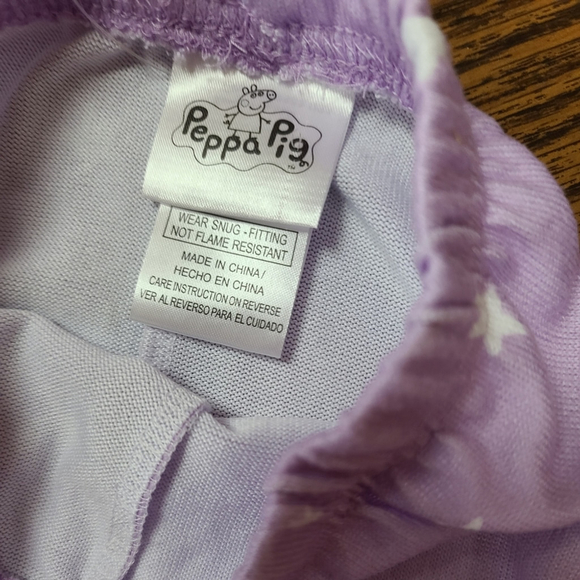 Peppa Pig Pajama Bottoms with Tutu Skirt 2T - Picture 6 of 7